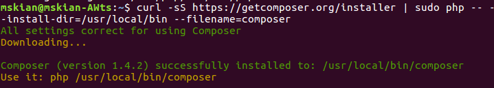  Install PHP Composer on Ubuntu