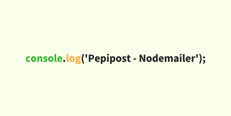 Send Pepipost Email Using Nodemailer