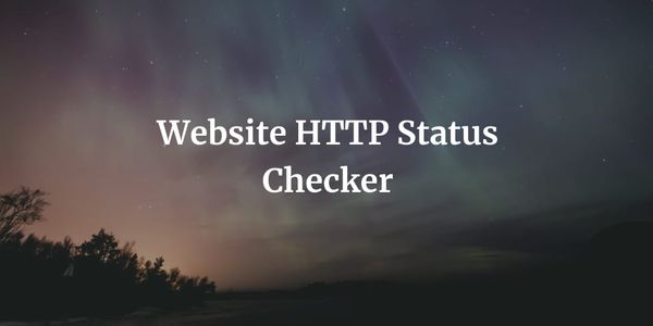 Website HTTP Status Checker